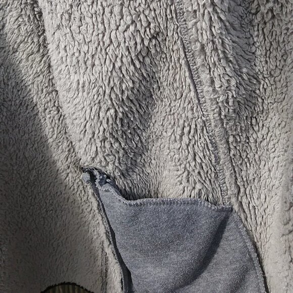 Reebok Fleece Faux Sherpa-Lined Hooded Jacket - S - Picture 15 of 15